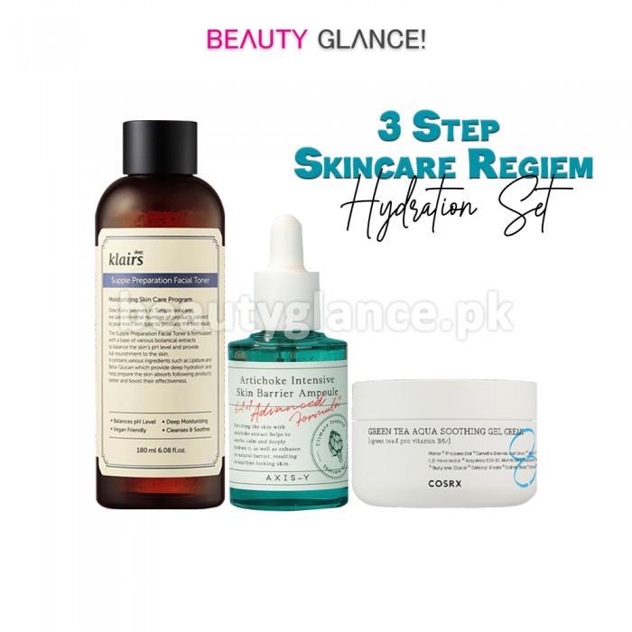 3 - Step Skincare Regime Hydration Set 