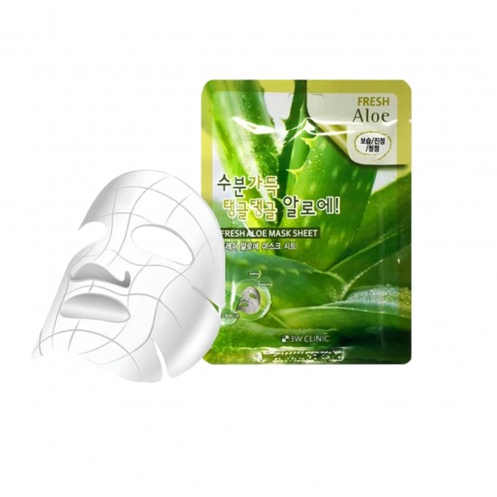 3W CLINIC - Fresh Aloe Mask Sheet 23g