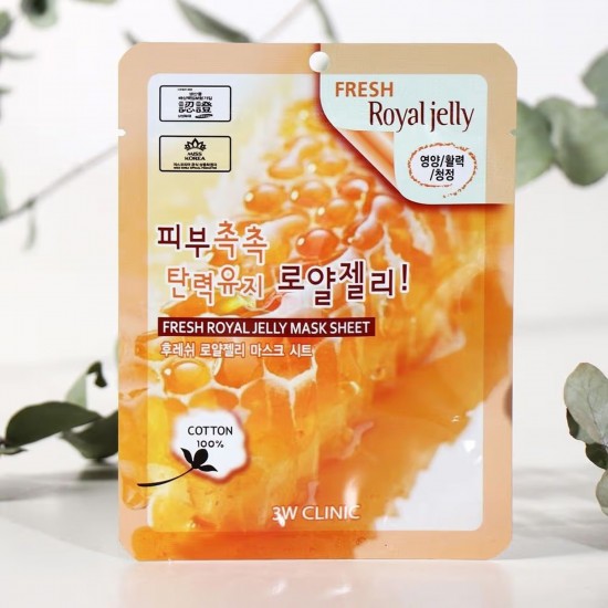 3W CLINIC - Fresh Royal Jelly Mask Sheet 23g