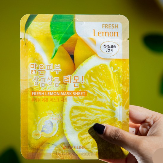3W Clinic - Fresh Lemon Mask Sheet 23g