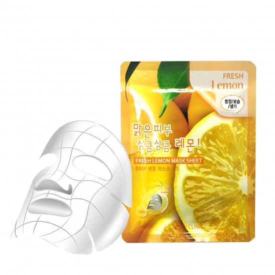 3W Clinic - Fresh Lemon Mask Sheet 23g