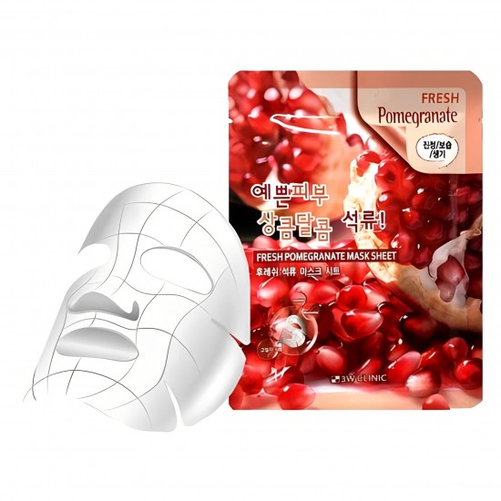 3W Clinic - Fresh Pomegrante Mask Sheet 23g