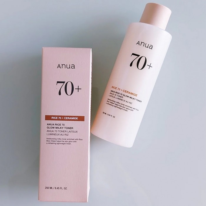ANUA - Rice 70 Glow Milky Toner 250ml