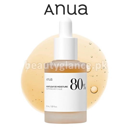 ANUA - Heartleaf 80% Moisture Soothing Ampoule 30ml