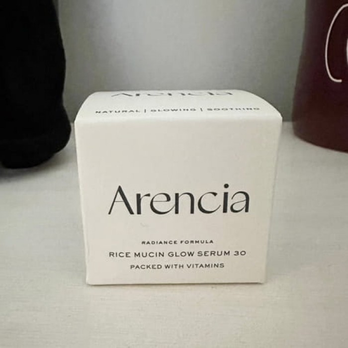 Arencia - Radiance formula Rice Mucin Glow Serum 30 Packed With vitamins 50g