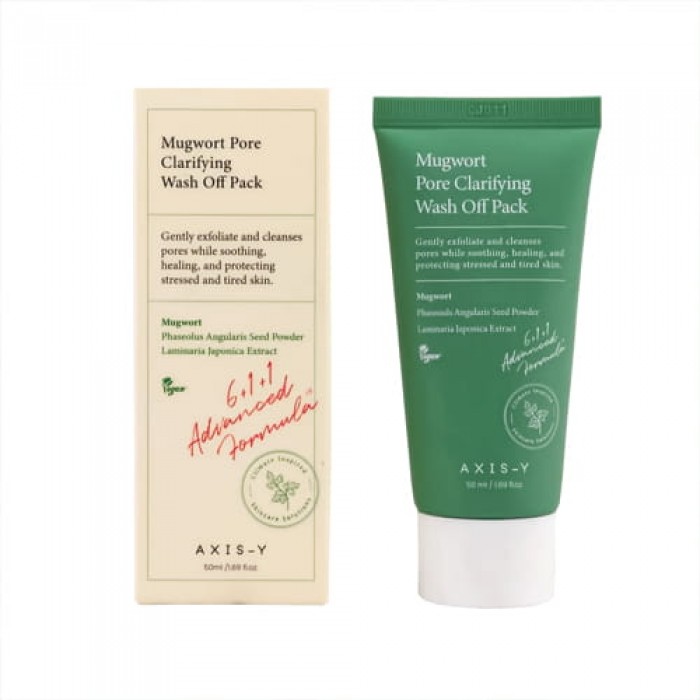 AXISY - Mugwort Pore Clarifying Wash Off Pack 50ml