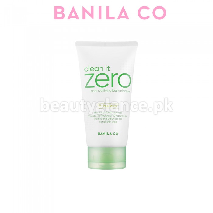 BANILA CO - Clean It Zero Pore Clarifying Foam Cleanser 150ml