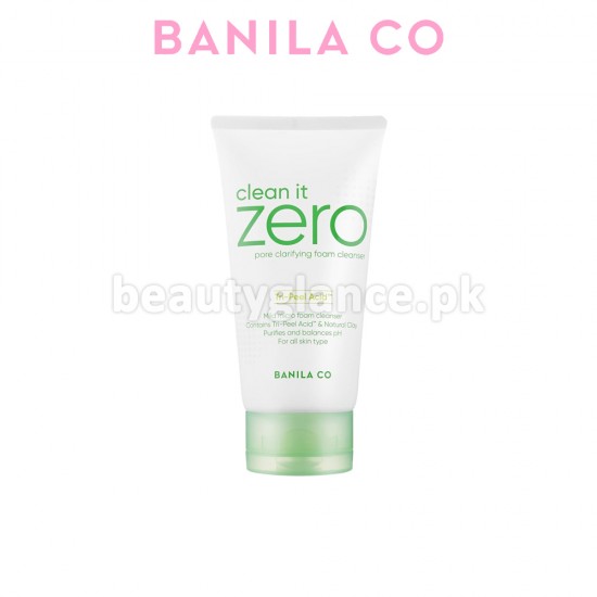 BANILA CO - Clean It Zero Pore Clarifying Foam Cleanser 150ml