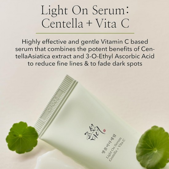 BEAUTY OF JOSEON - Light On Serum Centella + Vita C 30ml