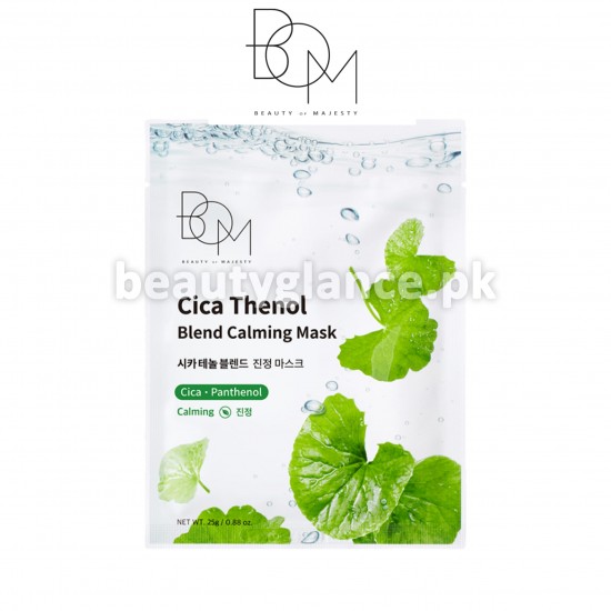 BEAUTY OF MAJESTY - Cica Thenol Blend Calming Mask 25g