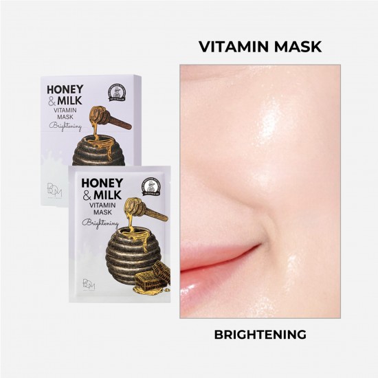 BEAUTY OF MAJESTY - Honey & Milk Vitamin Mask 25g