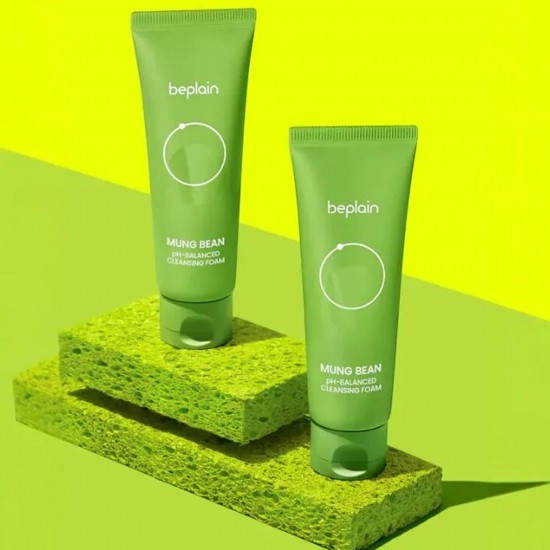 BEPLAIN - Mung Bean pH-Balanced Cleansing foam 80ml