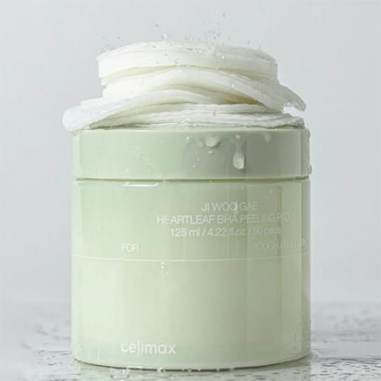 Celimax - JI WOO GAE Heartleaf BHA Peeling Pad 125ml