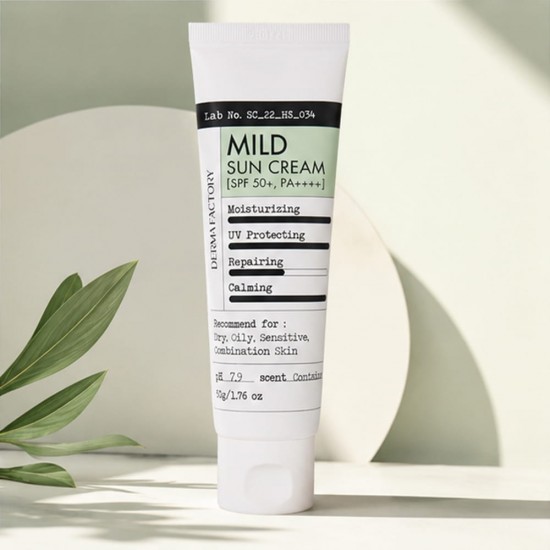 Derma Factory - Mild Sun Cream [SPF 50+, PA++++] 50g
