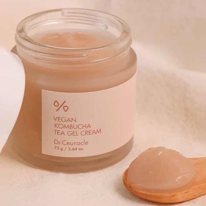 DR CEURACLE - Vegan kombucha Tea Gel Cream 75g DR CEURACLE - Vegan kombucha Tea Gel Cream 75g
