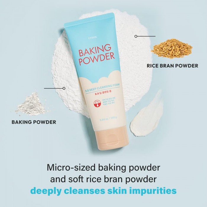 ETUDE - Baking Powder BB Deep Cleansing Foam 160g