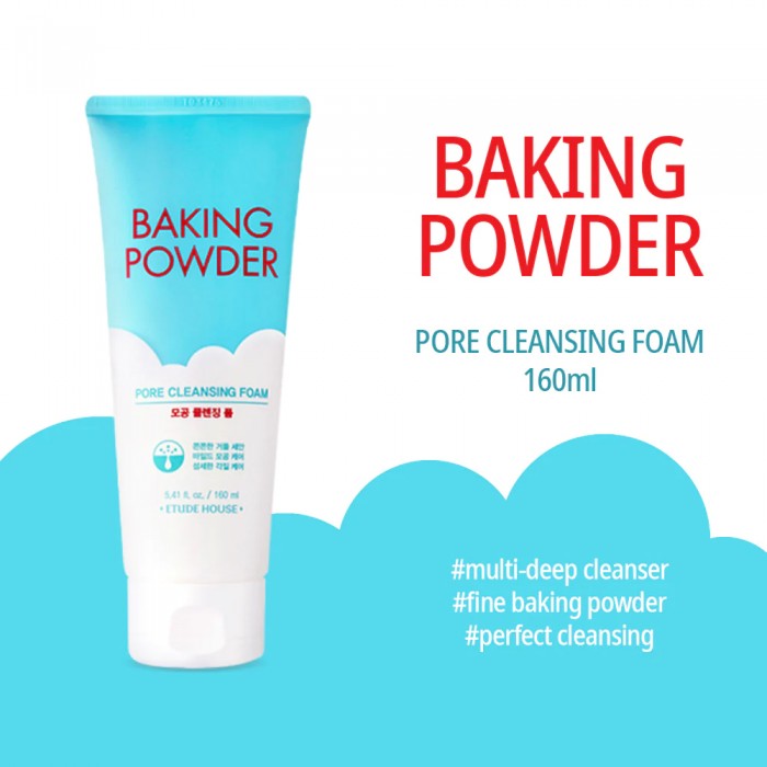 ETUDE HOUSE - Baking Powder Pore Cleansing Foam 160g