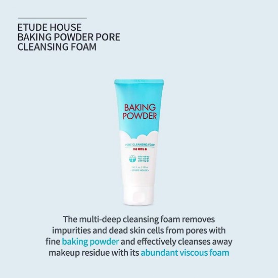 ETUDE HOUSE - Baking Powder Pore Cleansing Foam 160g