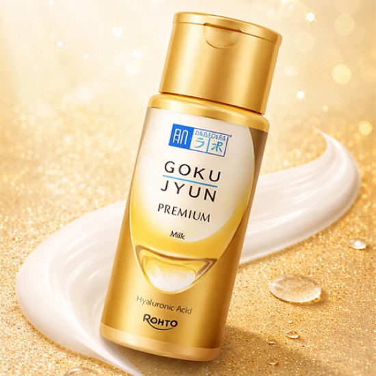 HADA LABO - Goku-jyun Premium Hydrating Milk 140ml New (Sacran Hyaluronic acid)