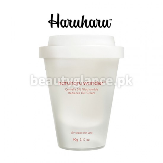 HARU HARU - Wonder Centella 5% Niacinamide Radiance Gel Cream 90g
