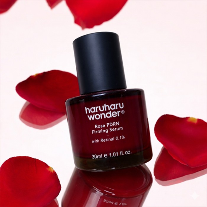HARU HARU - Wonder Rose PDRN Firming Serum with Retinal 0.1% 30ml