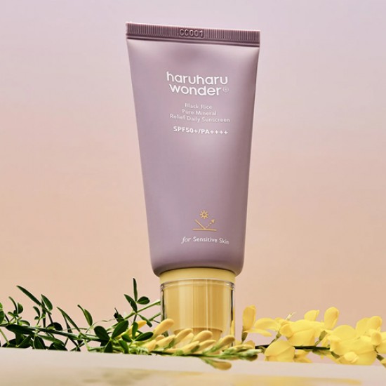 HARU HARU - Wonder Black Rice Pure Mineral Relief Daily Sunscreen 50ml