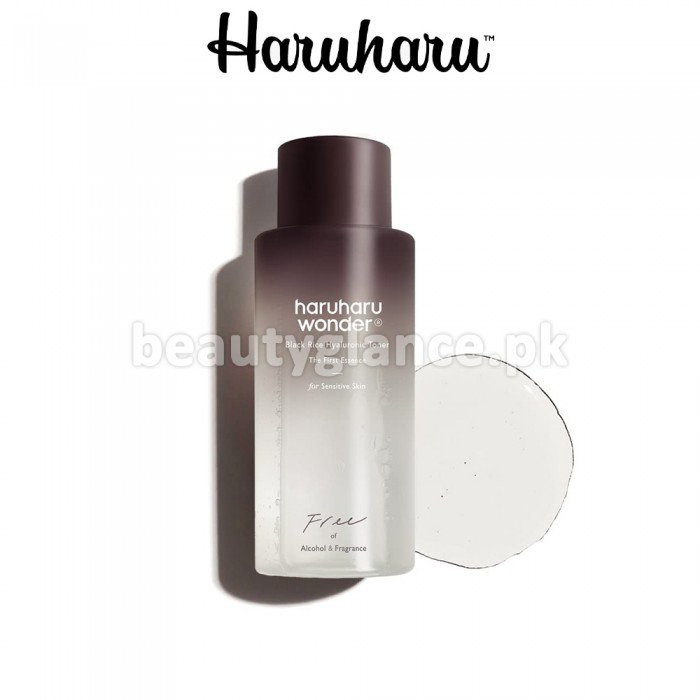 HARU HARU - Wonder Black Rice Hyaluronic Toner Unscented (for Sensitive Skin) 150ml