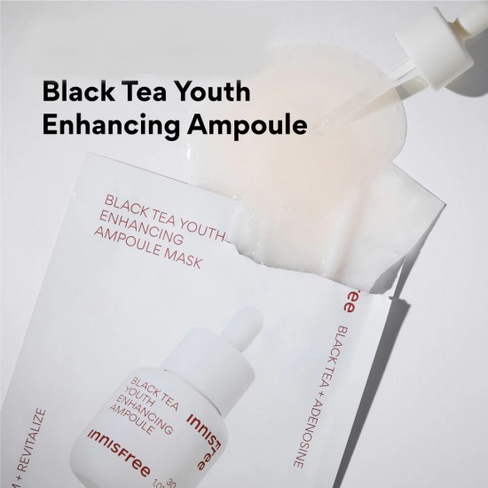 INNISFREE - Black Tea Youth Enhancing Ampoule Mask 28ml