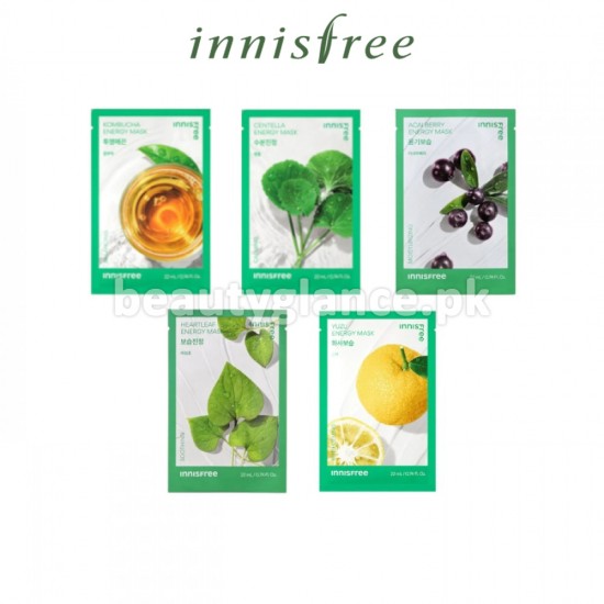 INNISFREE - Energy Mask Sheets 22ml