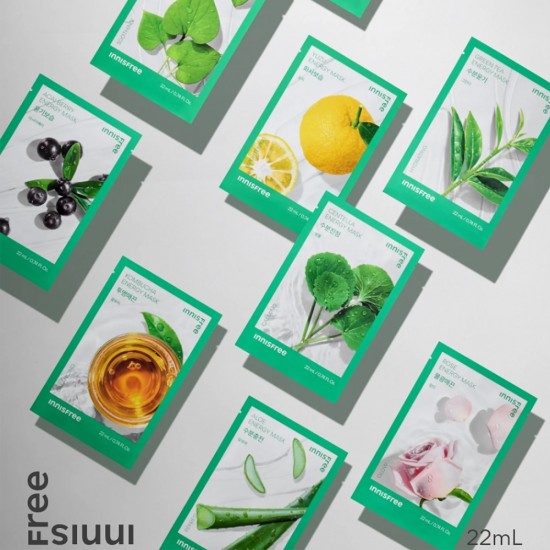 INNISFREE - Energy Mask Sheets 22ml