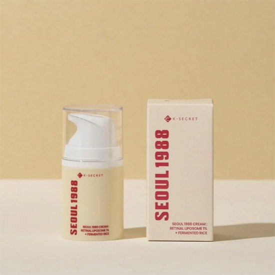 K Secret - Seoul 1988 Retinal Cream Liposome 1% + Fermented Rice 50ml