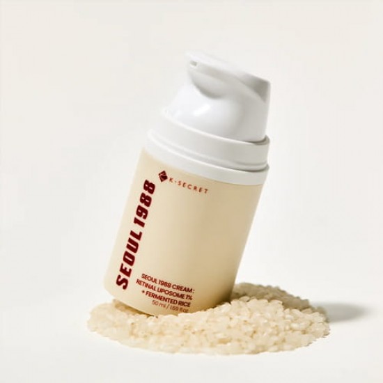 K Secret - Seoul 1988 Retinal Cream Liposome 1% + Fermented Rice 50ml