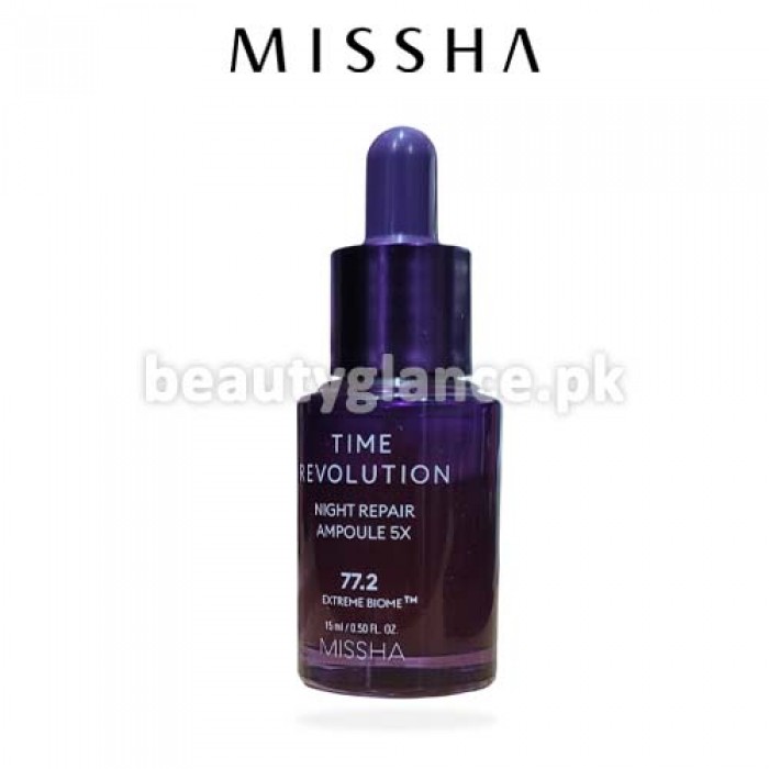 MISSHA - Time Revolution Night Repair Ampoule 5X 15ml