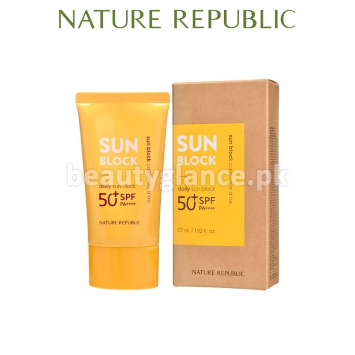 NATURE REPUBLIC - California Aloe Daily Sun Block SPF50+ PA++++ 57ml