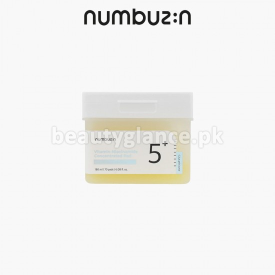 Numbuzin - 5+ Vitamin-Niacinamide Concentrated Pad 