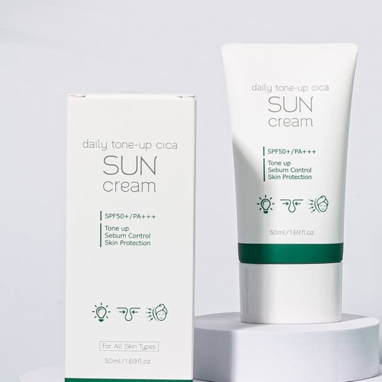 PRRETI - Daily Tone-up Cica Sun Cream 50ml