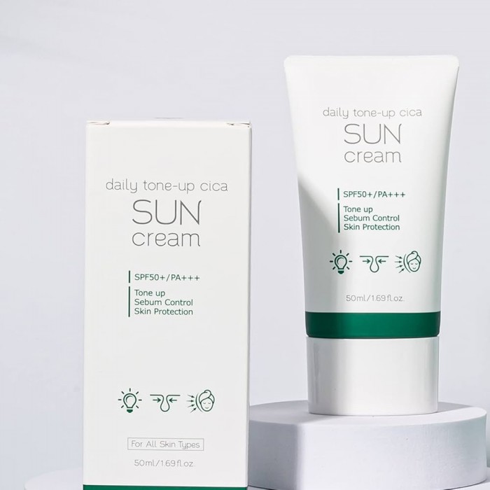 PRRETI - Daily Tone-up Cica Sun Cream 50ml