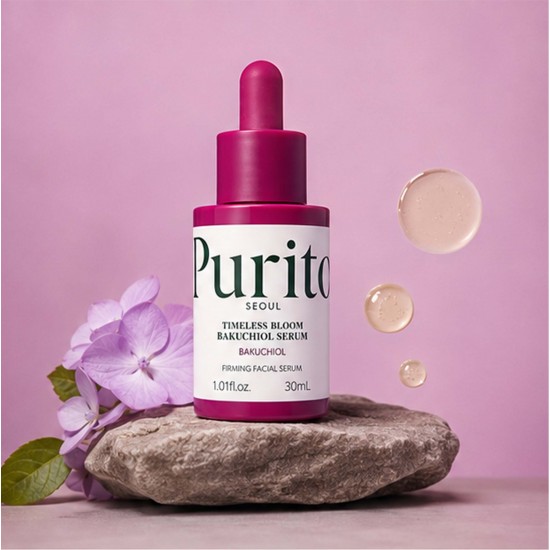 PURITO SEOUL - Timeless Bloom Bakchiol Serum 30ml