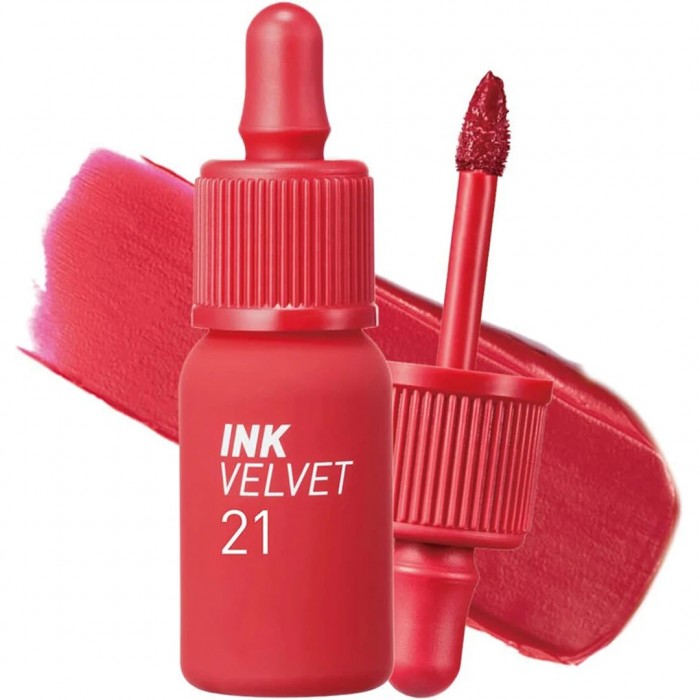 PERIPERA - Ink Velvet #21 Vitality Coral Red