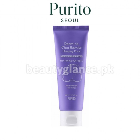 PURITO SEOUL - Dermide Cica Barrier Sleeping Pack 80ml