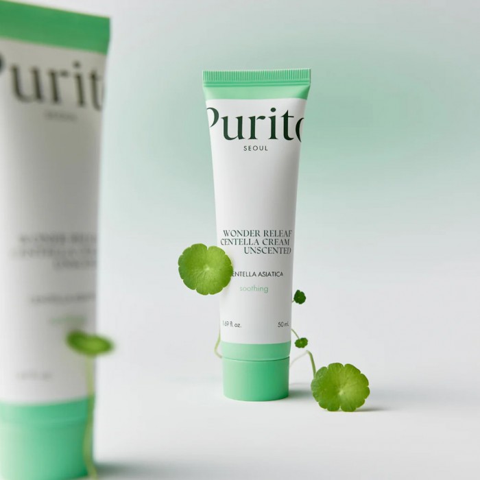 PURITO SEOUL - Wonder Releaf Centella Cream Unscented 50ml PURITO SEOUL - Wonder Releaf Centella Cream Unscented 50ml