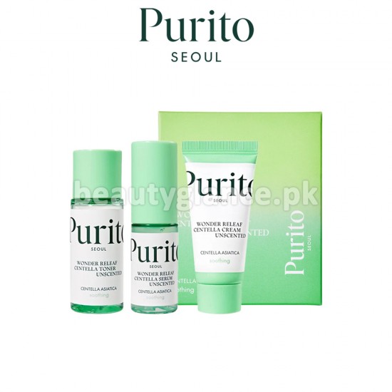 PURITO SEOUL - Wonder Releaf Centella Mini Kit Unscented 60ml