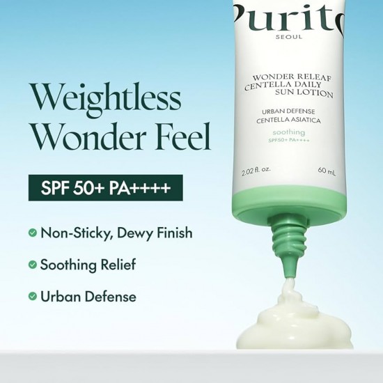 PURITO SEOUL - Wonder Releaf Centella Daily Sun Lotion 60ml