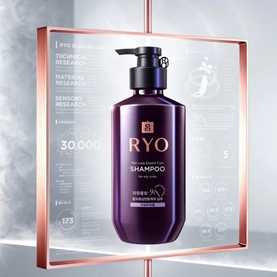 RYO - Hair Loss Care Shampoo  (Dry Scalp) 400ml