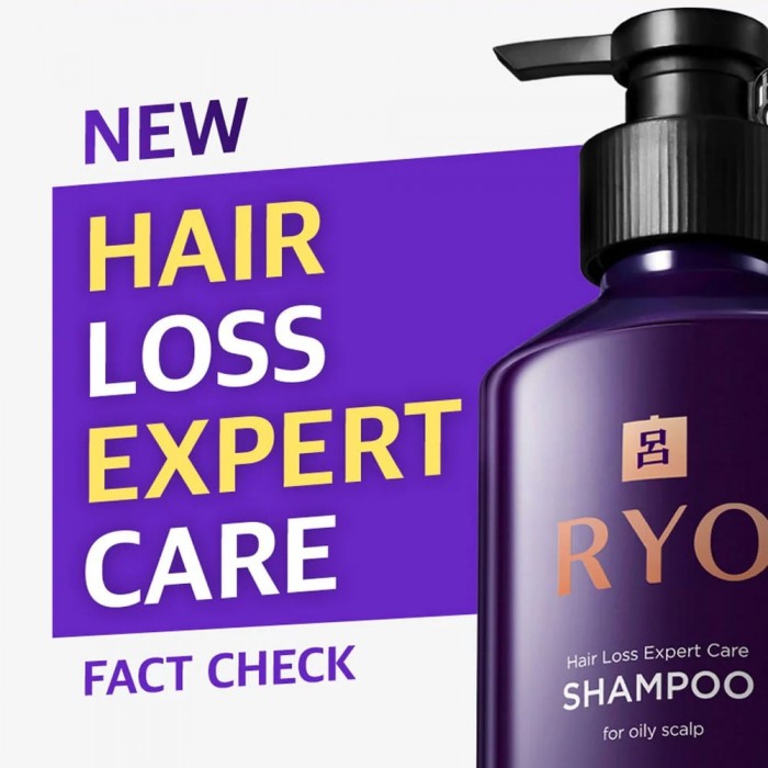 RYO - Hair Loss Care Shampoo (Oily Scalp) 400ml New