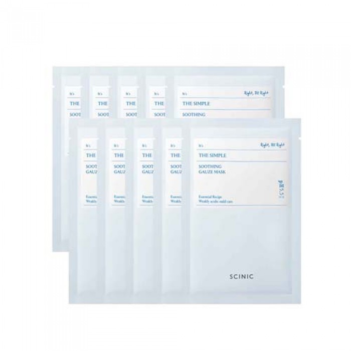 SCINIC - The Simple soothing Gauze Mask 25ml