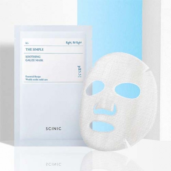 SCINIC - The Simple soothing Gauze Mask 25ml SCINIC - The Simple soothing Gauze Mask 25ml