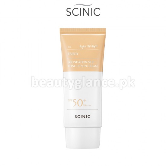 SCINIC - Enjoy Foundation-Skip Tone Up Sun Cream SPF 50