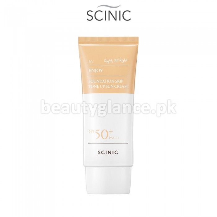 SCINIC - Enjoy Foundation-Skip Tone Up Sun Cream SPF 50