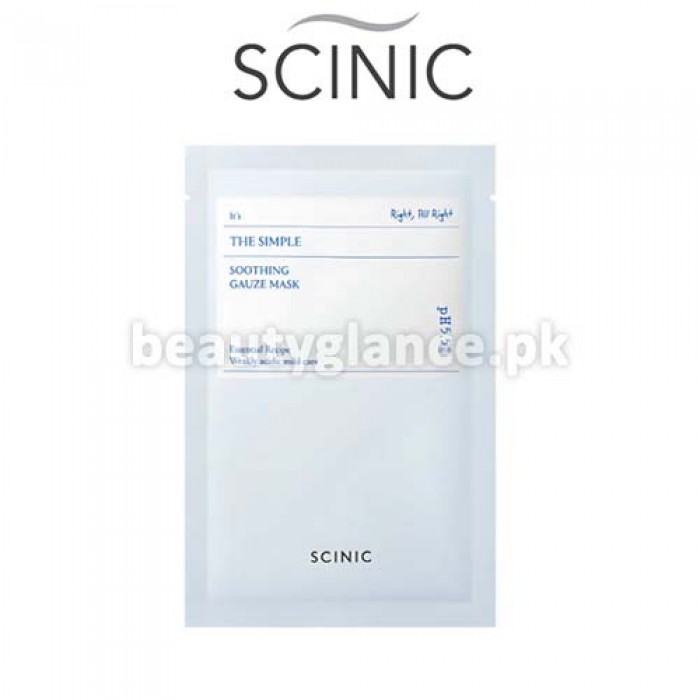 SCINIC - The Simple soothing Gauze Mask 25ml